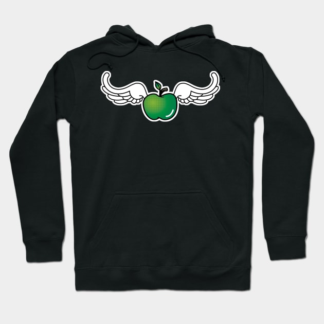 The.Delicious.Apple (Granny Smiff) Hoodie by districtNative